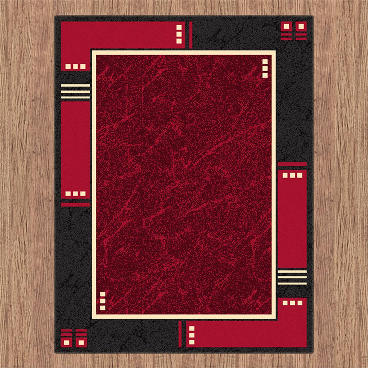 RUBY - 6336 Red Rug