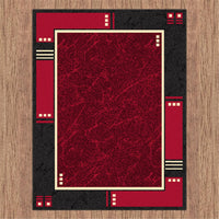 RUBY - 6336 Red Rug