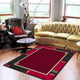 RUBY - 6336 Red Rug