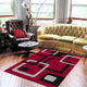 RUBY - 6567 Red Rug