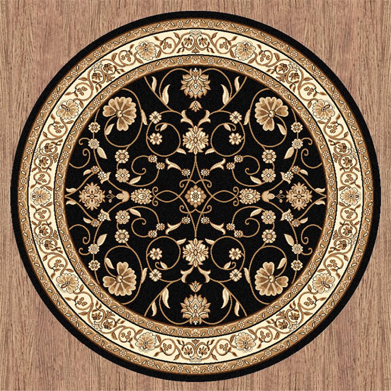 REGAL - 8001 Black Rug