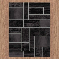 RUBY - 2119 Black Rug