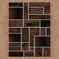 RUBY - 2119 Brown Rug