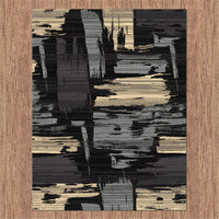 RUBY - 2120 Black Rug