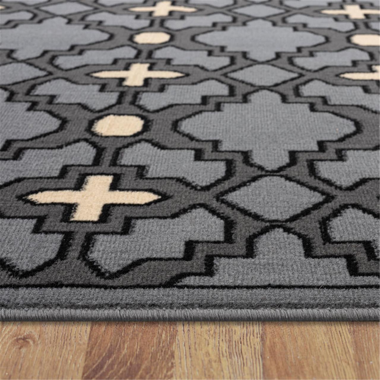 RUBY Grey Rug- 2520