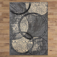 RUBY - 2680 Dark Grey Rug
