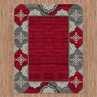 RUBY - 2698 Red Rug