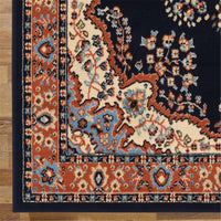 RUBY - 3104 Navy Rug