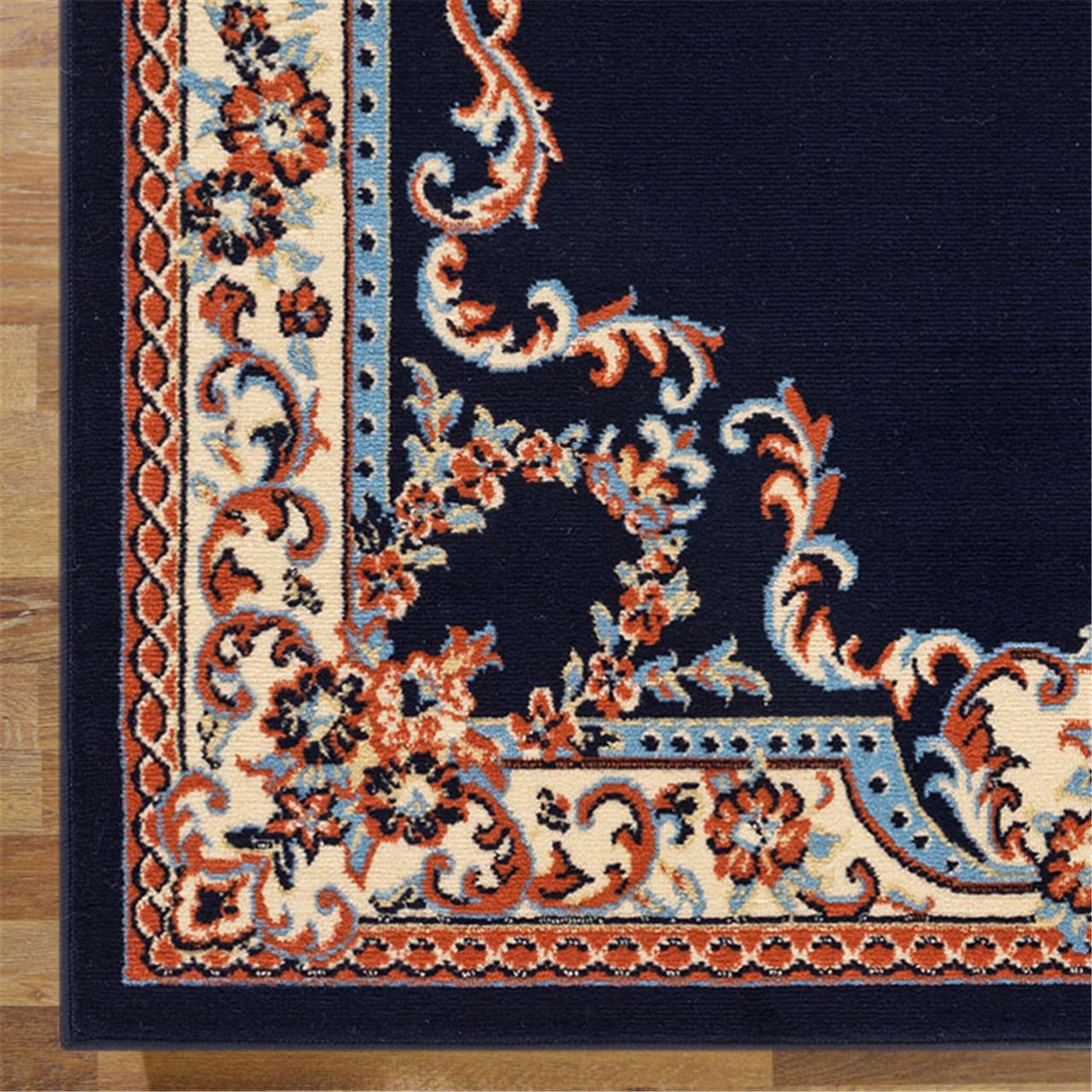 RUBY - 6151 Navy Rug
