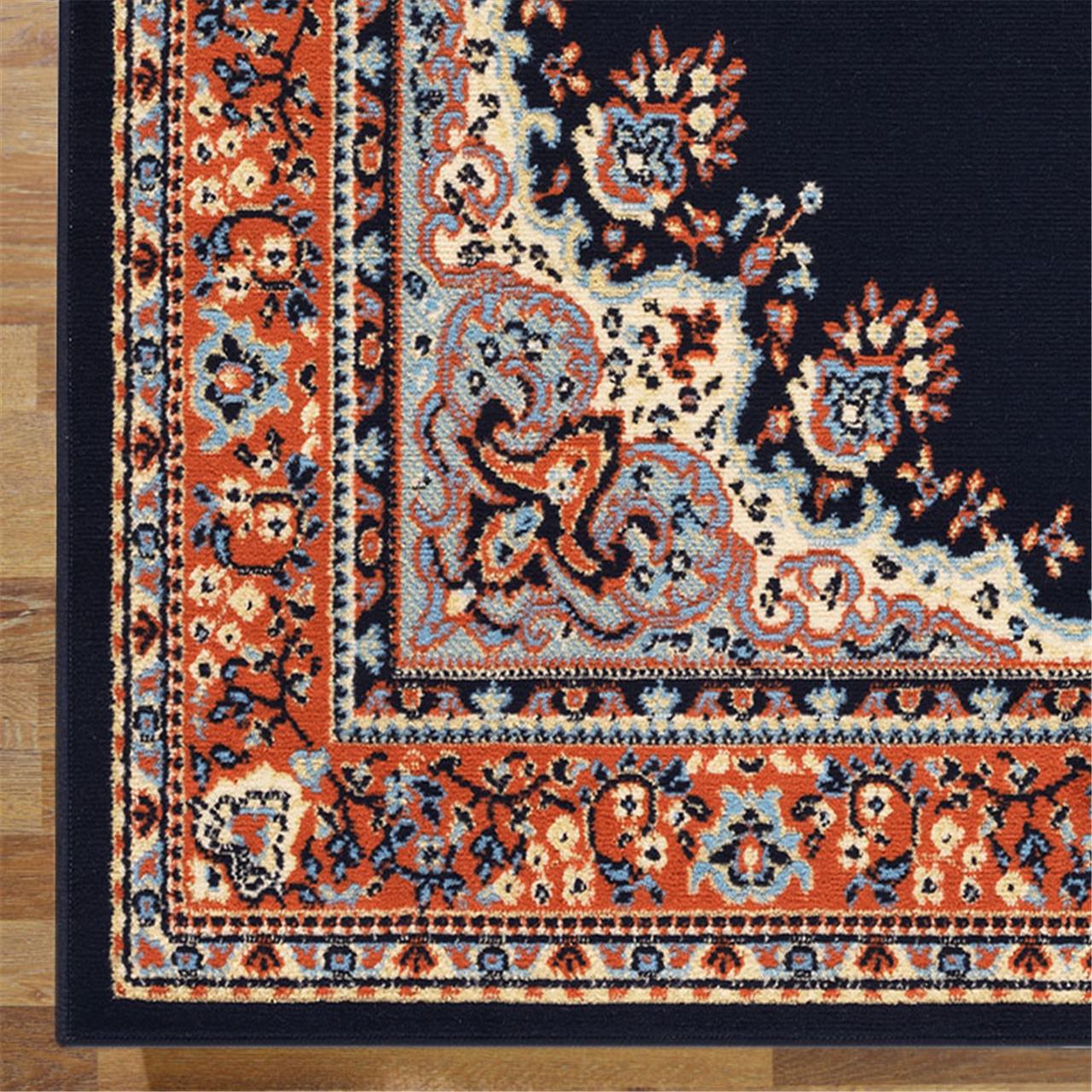 RUBY - 6331 Navy Rug