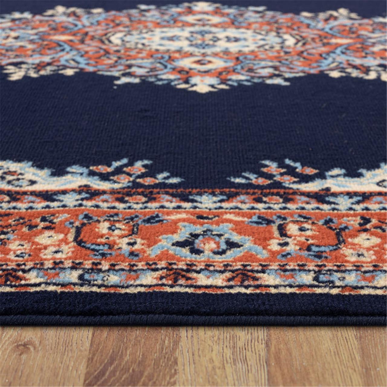 RUBY - 6331 Navy Rug