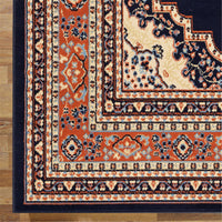 RUBY - 6332 Navy Rug