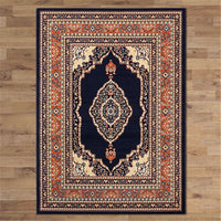 RUBY - 6332 Navy Rug