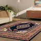 RUBY - 6332 Navy Rug