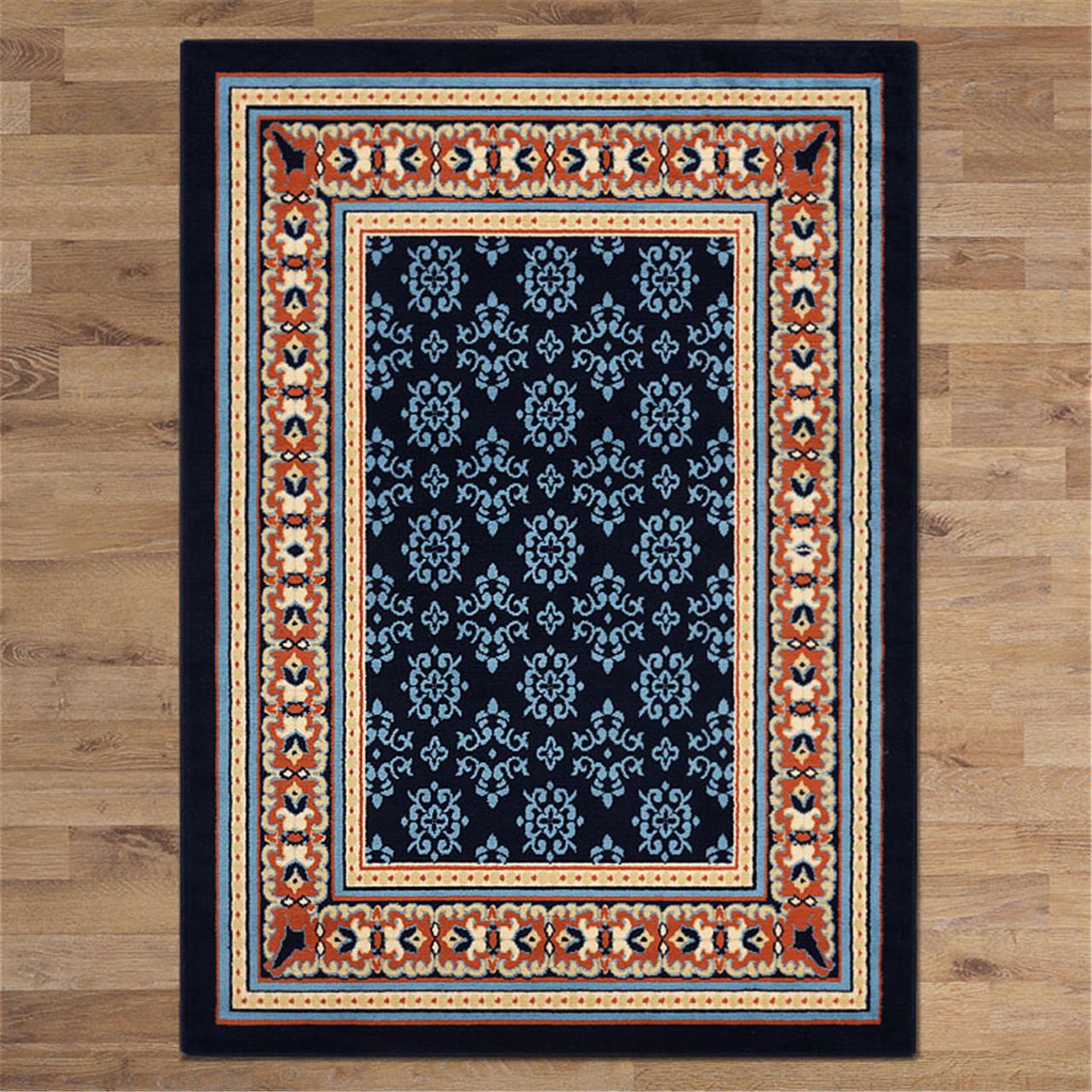 RUBY - 6334 Navy Rug