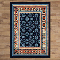 RUBY - 6334 Navy Rug
