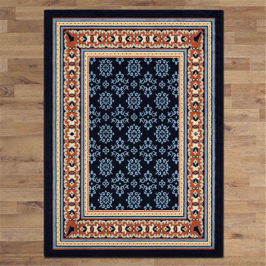 RUBY - 6334 Navy Rug