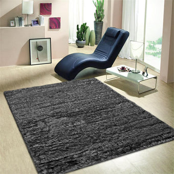 compare product SOFT SHAGGY 1001 - Dark grey Rug