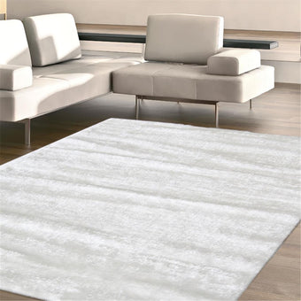 compare product SOFT SHAGGY 1001 - White Rug