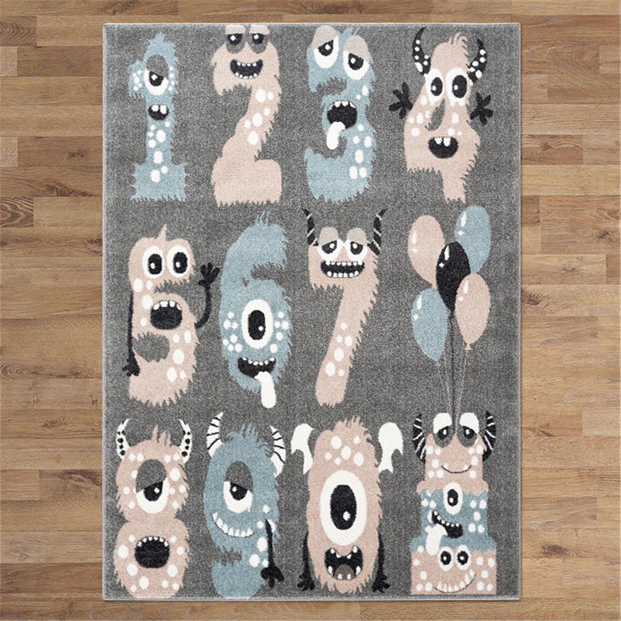 SMARTKIDZ Grey Rug- 3331