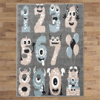 SMARTKIDZ Grey Rug- 3331