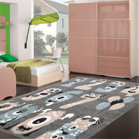 SMARTKIDZ Grey Rug- 3331