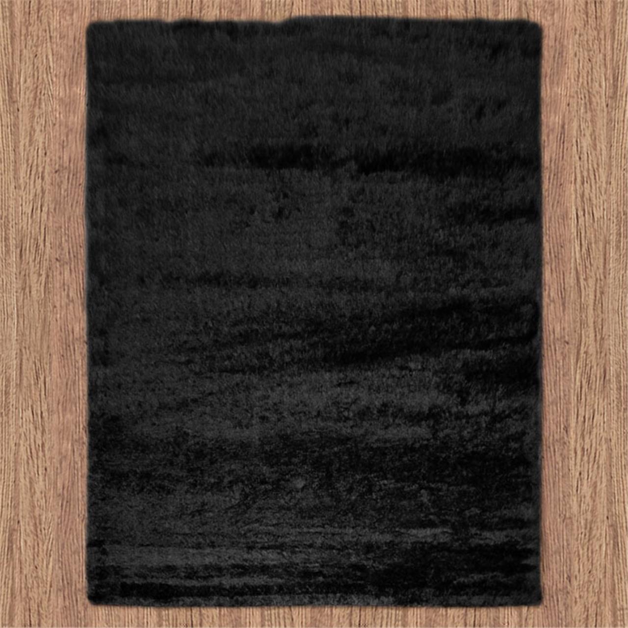 SOFT SHAGGY 1001 - Black Rug