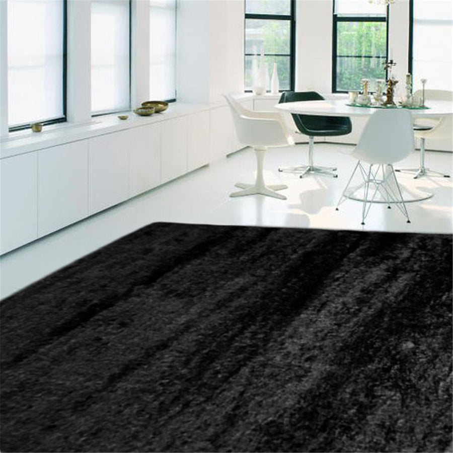 SOFT SHAGGY 1001 - Black Rug