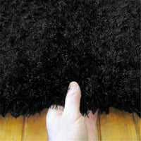 SOFT SHAGGY 1001 - Black Rug