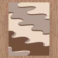 VIVID Beige Rug- 6627