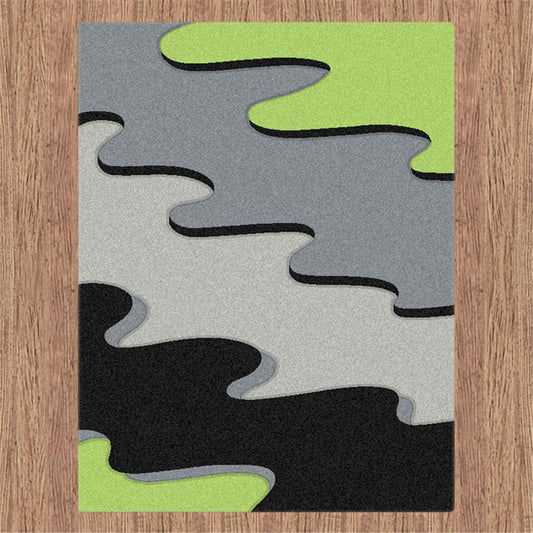 VIVID Lime Rug- 6627