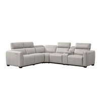Nadal Leather Lounge with Electric Recliners