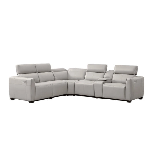 Nadal Leather Lounge with Electric Recliners