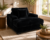 Retreat Single Seater Soft Corduroy Lounge