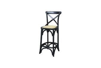 compare product Barista Bar Stool Seat Height 66cm - Black