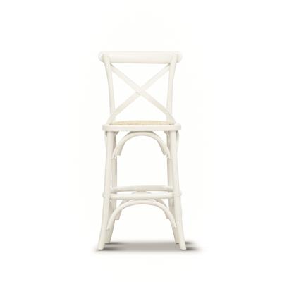 BARISTA Bar Stool Seat Height 66Cm - White