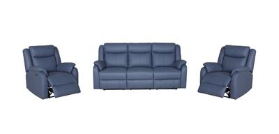 Peggy 3ERER+1+1  LTH RECLINER W/USB PORT