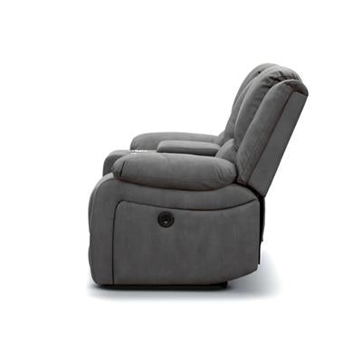 Marine Captain Lounge 2-Seater (Electric) with solid wood frame and foam, set in a luxurious lounge.