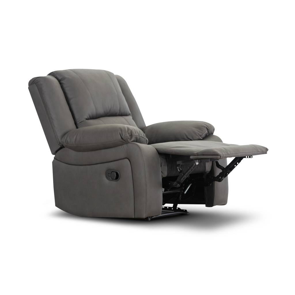 Elegant 1-seater electric recliner with Rhino fabric upholstery, pocket coil foam, and spring support for a luxurious seating experience.