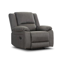 Modern electric recliner lounge featuring Rhino fabric, built-in USB port, and a sturdy plywood frame for a sleek, functional design.