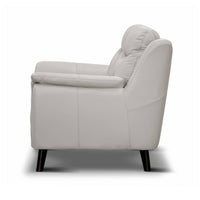 Elegant 2 seater lounge featuring 100% leather, dark walnut timber legs, and a durable timber and plywood frame for lasting comfort.