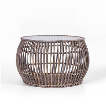 compare product Luna Coffee Table With Glass Top