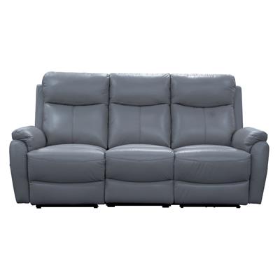 Gunmetal Camden LTH Lounge Set with electric recliners and lumbar support, in a sophisticated room.
