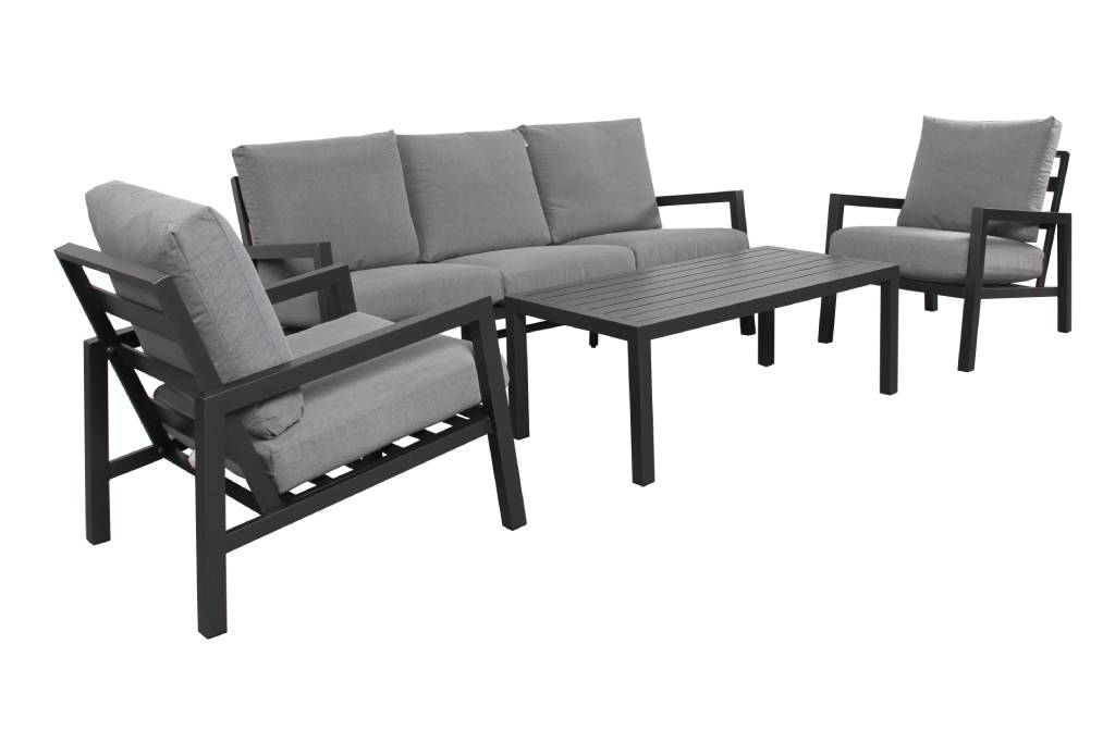 Eakko Outdoor 4PC Large Sofa Set