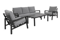 Eakko Outdoor 4PC Large Sofa Set