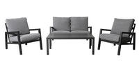 Eakko Outdoor 4PC Small Sofa Set