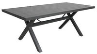 ISLE OUTDOOR DINING TABLE 200X100X74CM