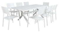 ISLE OUTDOOR DINING TABLE 200X100X74CM