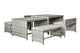 Monte Outdoor 6PC Nested Dining Bench