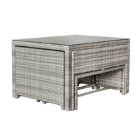 Monte Outdoor 6PC Nested Dining Bench